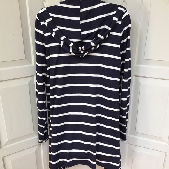 Azules Striped Hoodie Cardigan - Picture 12 of 16
